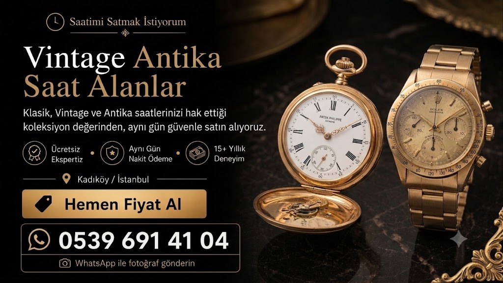 Vintage Antika Saat Alanlar